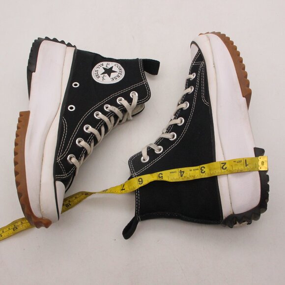 Converse Unisex Run Star Hike Hi  Women's Size  7 Black Sneakers 166800C - Picture 6 of 9